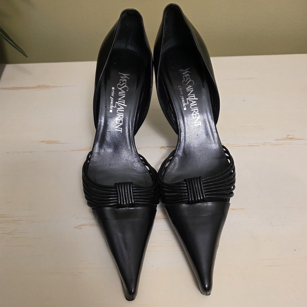 Yves Saint Laurent Black Heels